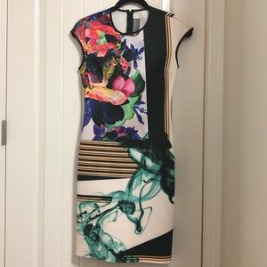CLOVER CANYON Floral Dress -Small